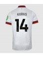 West Ham United Mohammed Kudus #14 Alternativní Dres 2024-25 Krátký Rukáv